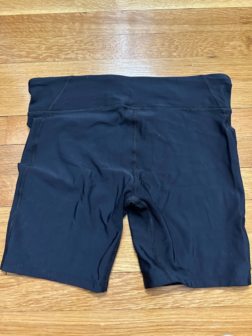 Under Armour Black High-Rise Performance Bike Shorts size large - Picture 2 of 4
